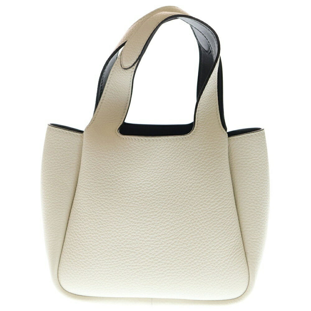 Prada Leather Dino Handbag White Vitello